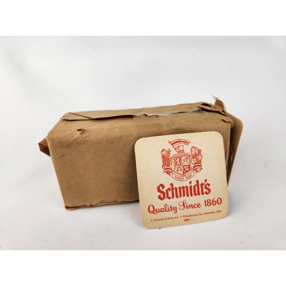 Schmidt's Cardboard Beer Bar Coasters Vintage‎ PHILADELPHIA Pennsylvania Brewery